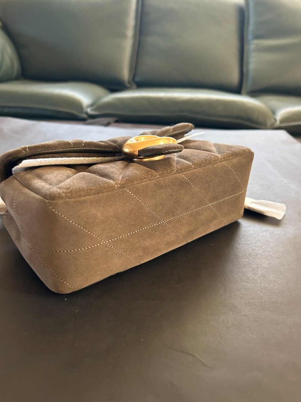NWT Tabby Shoulder Bag 20 With Quilting olive - Picture 10 of 15